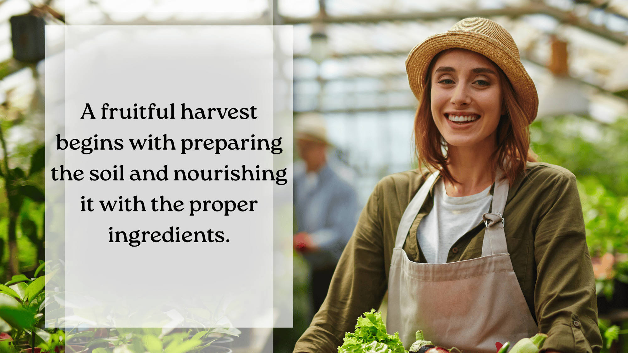 White Minimalist Gardening Blog Banner